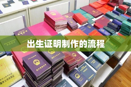 武鸣出生证明制作的流程
