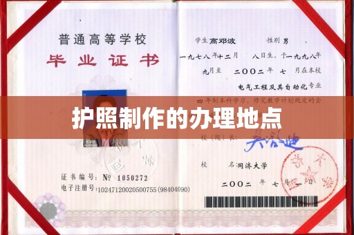 武鸣护照制作的办理地点