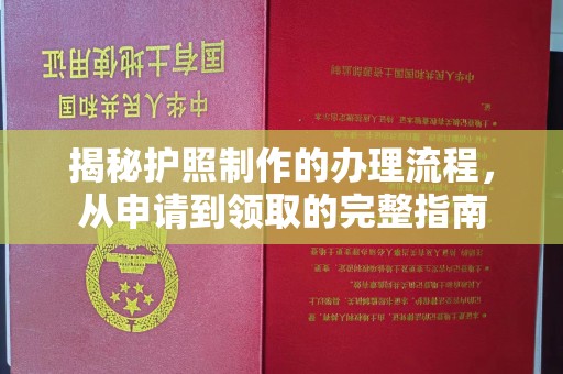 武鸣揭秘护照制作的办理流程，从申请到领取的完整指南