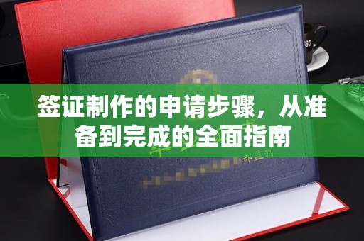武鸣签证制作的申请步骤，从准备到完成的全面指南