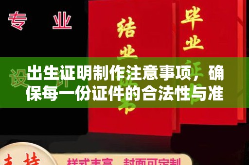 武鸣出生证明制作注意事项，确保每一份证件的合法性与准确性