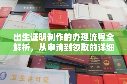 武鸣出生证明制作的办理流程全解析，从申请到领取的详细指南