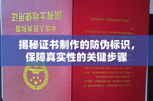 武鸣揭秘证书制作的防伪标识，保障真实性的关键步骤