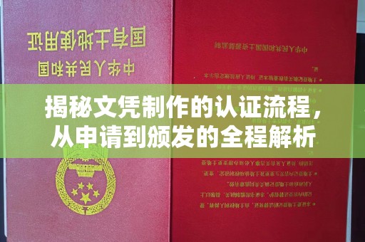 武鸣揭秘文凭制作的认证流程，从申请到颁发的全程解析