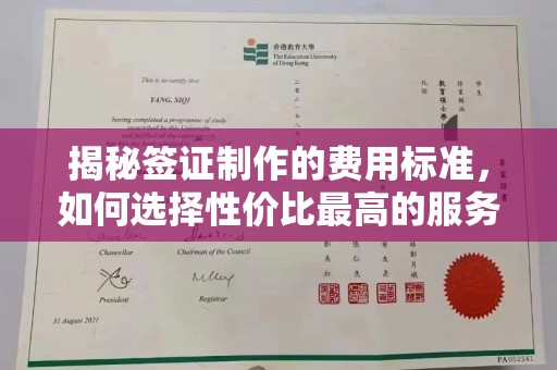 武鸣揭秘签证制作的费用标准，如何选择性价比最高的服务？