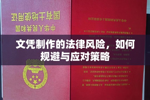 武鸣文凭制作的法律风险，如何规避与应对策略